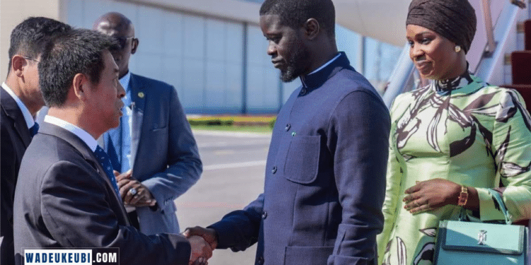 Arrivée du président Diomaye Faye en Chine - Wadeukeubi.com